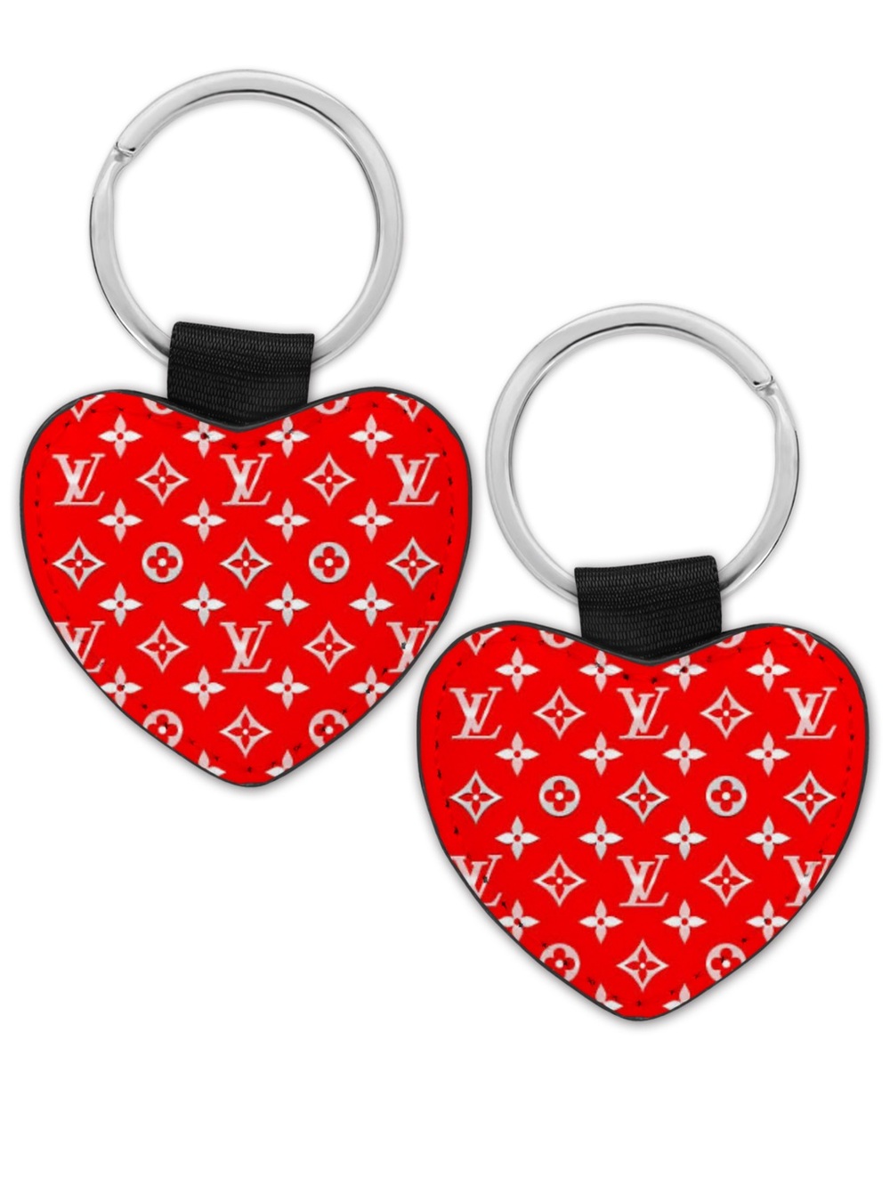HANDMADE FASHION Heart Keychain